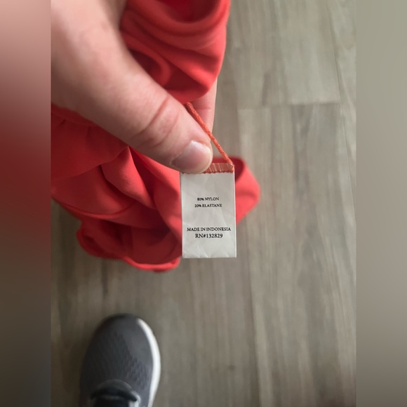 Revolve TulaRosa Women’s Flirty One Piece in Red Bathing Suit - Size Medium - Picture 8 of 9